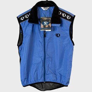 Pearl Izumi Zephrr 2 Mesh Cycling Vest Blue Women's Large Lightweight Zip-Up New